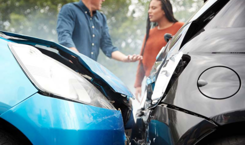 small rear-end car crashes